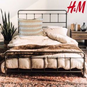 H&M Striped Pillow Covers